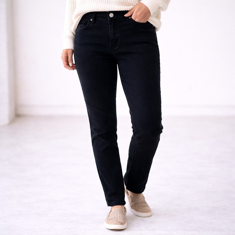 Almost Famous Black Straight Leg Jeans